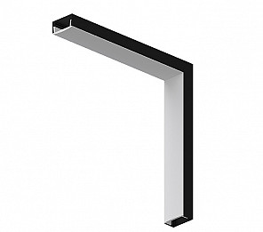 EMENDA L PARA PERFIL TASCHIBRA SOBREPOR SOPÉ 16x9