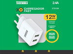 CARREGADOR FAST USB TASCHIBRA PARA ELETRONICOS C12