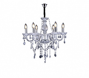 LUSTRE DE CRISTAL TASCHIBRA GLAM TRANSPARENTE 6XE14