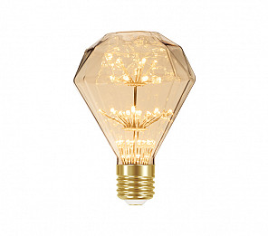 LÂMPADA LED TASCHIBRA FIREWORKS VINTAGE D95 AMBAR