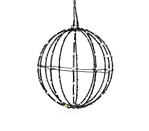 ESFERA DE LUZES TASCHIBRA 3D 30CM 84LEDS ESTATICOS IP44 AUTOVOLT