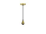 PENDENTE TASCHIBRA E27 OURO ENVELHECIDO