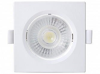 SPOT EMBUTIR TASCHIBRA QUADRADO ALLTOP LED MR11 3W 38º - NICHO  55x55mm (CxL)